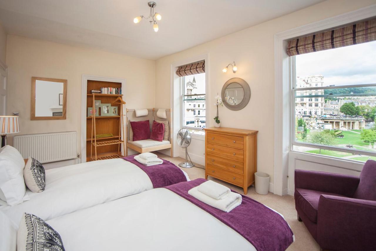 Stunning Spacious Central Apartment near Parade Gardens Bath Exterior foto
